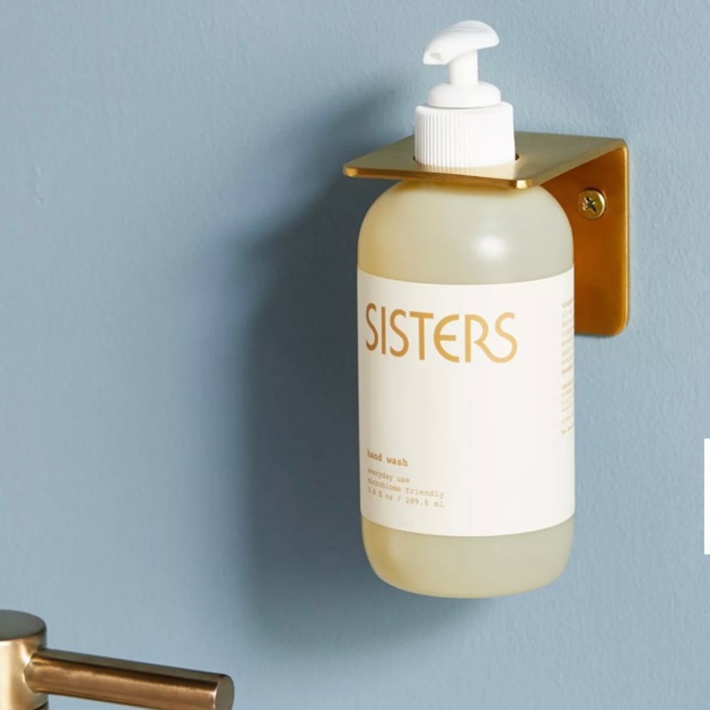 Anthropologie Wall mounted Soap Bottle Holder